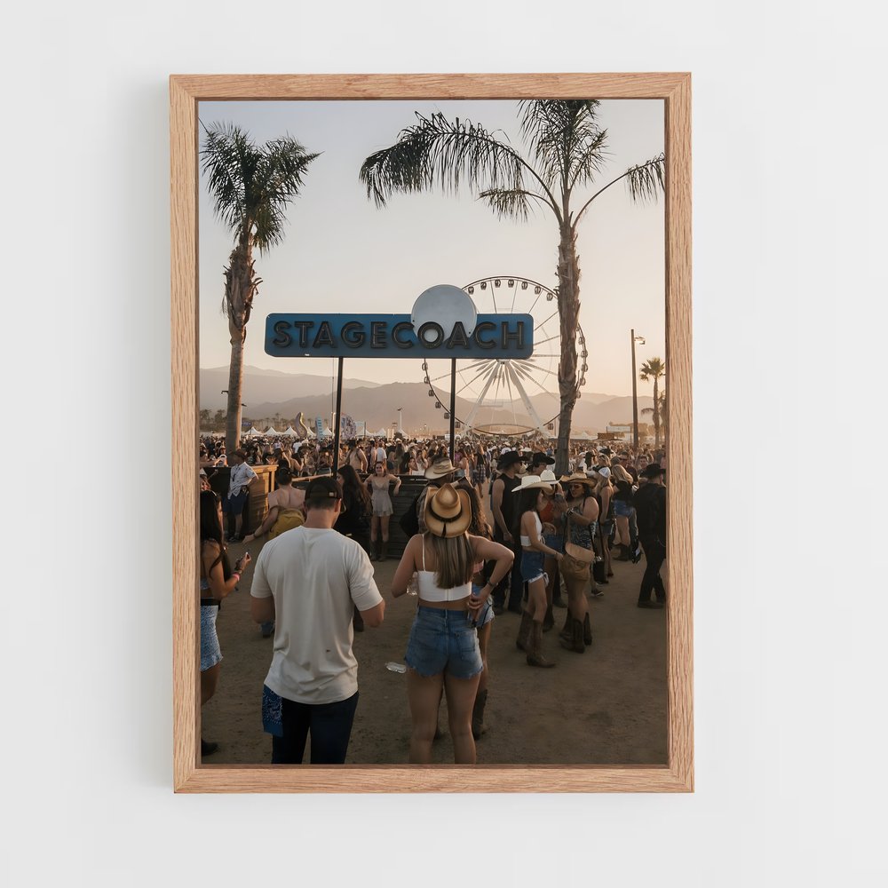 Poster Stagecoach country – affiche Danse (vue 4)